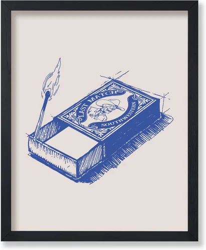 Vista 35 de Poster Master Póster de You've Yeed Your Last Haw, estampado retro de vaquero azul, arte occidental, arte moderno, arte del salvaje oeste, regalo