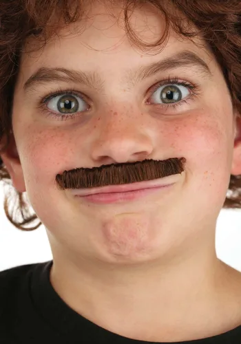 Vista 4 de Kit de Disfraz para Niños con Peluca y Bigote Lovable Luchador Multicolor