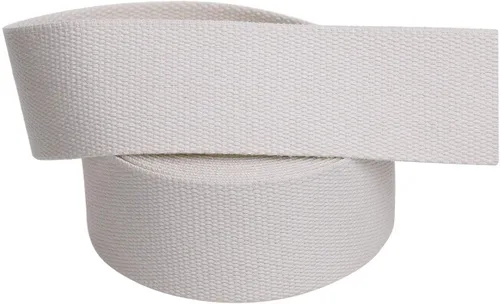 Vista 6 de COTOWIN Correa de algodón pesado de 1 pulgada de ancho, 6 yardas (natural, 1 pulgada)