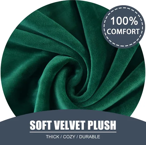 Vista 3 de CONRUSER Funda elástica para sofá de 4 piezas, terciopelo suave de gran tamaño para sofá de 3 cojines, protector grueso de muebles para mascotas
