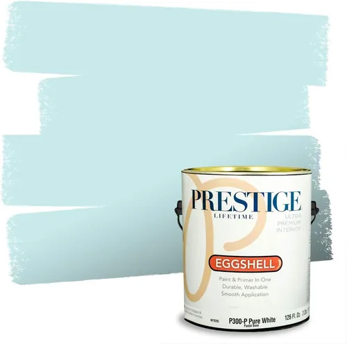 Vista 56 de PRESTIGE Pintura exterior e imprimación en uno, Apalaches, plano, 1 galón