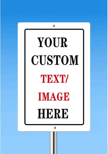 Vista 5 de Letreros de metal personalizados, letreros de estaño personalizados con logotipo de texto, imagen, impermeable, letreros de aluminio personalizados