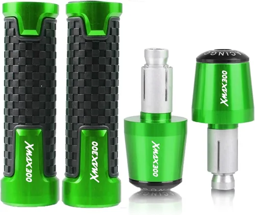 Vista 23 de Motorcycle for Y&AMAHA XMAX300 All Years Xmax 300 2017 2018 2019 2020 2021 Motorcycle 7/8'' 22mm Hand Handle Grips Handlebar Grip Ends Plug