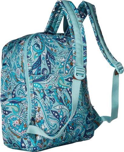 Vista 2 de Vera Bradley Lighten Up Grand Mochila para mujer, Margarita Paisley), 21604-M16