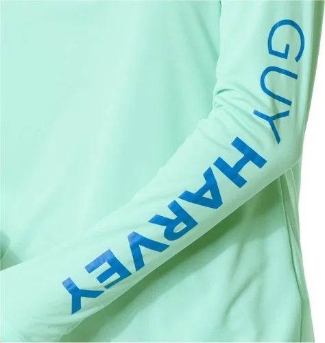 Vista 4 de Guy Harvey Camiseta de manga larga con protección solar UPF 50+ para mujer