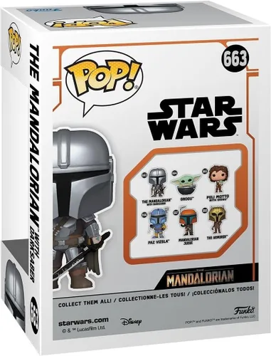Vista 3 de Funko Pop! Vinyl: Star Wars: The Mandalorian S9 - Figura de vinilo coleccionable - Idea de regalo - Producto oficial - para niños y adultos - Fans