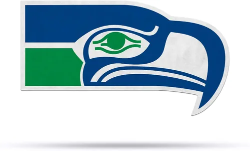 Vista 11 de Rico Industries Banderín de fútbol americano de la NFL con corte retro, decoración del hogar y la sala de estar, fieltro suave EZ para colgar