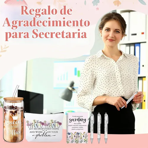 Vista 7 de SiliFine - Vaso de cristal de 16 onzas con popote (6 unidades), regalo