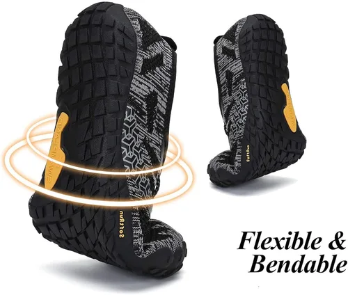 Vista 5 de SAGUARO Men's Women's Barefoot Minimalist Shoes Athletic Hiking Water Shoes for Aqua Swimming Trail Running Cross Training