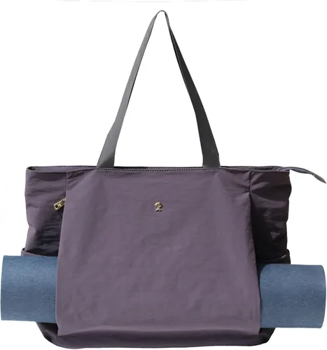 Vista 28 de Bolsa para esterilla de yoga ESVAN, bolsa de mano para yoga, bandolera para esterilla de yoga, bolsa de transporte para oficina, yoga, pilates