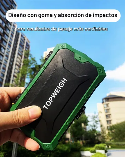 Vista 3 de Báscula de gramos con funda con cremallera, 17.64 oz x 0.0004 oz Verde