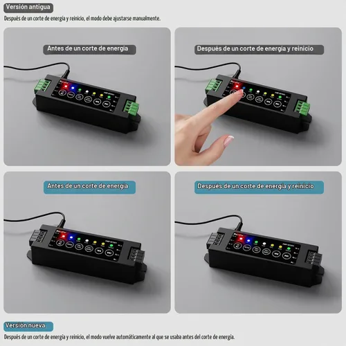 Vista 5 de Herdio Amplificador Bluetooth de 4 canales, adaptador 19V3A para aplicación y control remoto con memoria de apagado, Bluetooth 5.0/USB/MIC/AUX/TWS