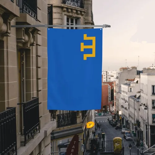 Vista 7 de Bandera del pueblo tártaro de Crimea de 4 x 6 pies, poliéster duradero, divertido cartel decorativo para exteriores, banderas de patio
