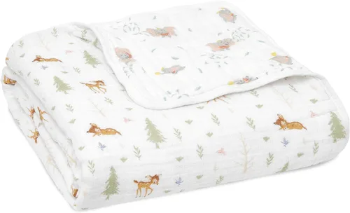 Vista 22 de aden + anais Essentials Manta de Ensueño, Mantas de Muselina para Bebé para Niñas y Niños, Manta Ligera Ideal para Recién Nacidos en Guardería