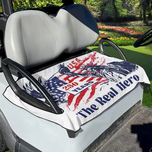 Vista 36 de Fundas de asiento de carrito de golf, toalla de manta de asiento de carrito de golf, cubierta de asiento de carrito de golf para asientos de 2
