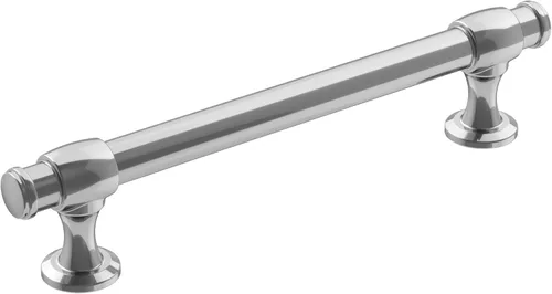 Vista 32 de Amerock Mango de gabinete Bronce champán 3-3/4 pulgadas (96 mm) de centro a centro Winsome paquete de 1 unidad Tirador de cajón Manija