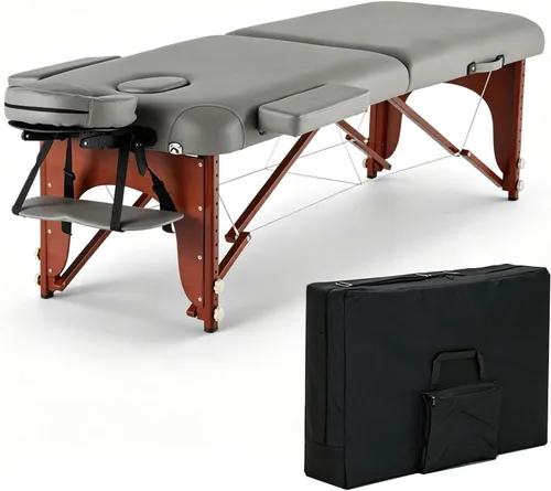 Vista 13 de Cama plegable portátil del balneario plegable de la tabla 23.6-27.6 in de Rosa (Pinks)