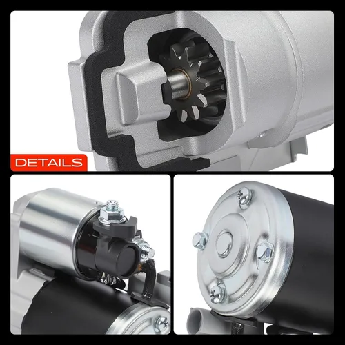 Vista 9 de A-Premium Motor de Arranque Compatible con Mazda 3 2010-2013, 5 2012-2013, 6 2011-2013, CX-7 2011-2012, L4 2.3L 2.5L, 12V 1.4KW 11 Dientes