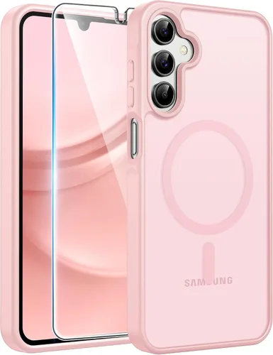 Vista 372 de FNTCASE - Funda para iPhone 16 Pro: magnética, mate, translúcida, de grado militar, protectora contra caídas, resistente, fina, duradera y a prueba