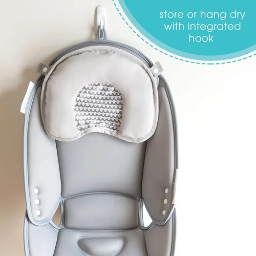 Vista 8 de Summer Infant Soporte cómodo para bañista en el fregadero: baña a recién nacidos de hasta 6 meses con confianza directamente en el fregadero. El