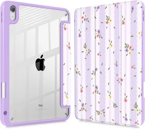 Vista 21 de Funda Mektron para iPad 2025 de 11 pulgadas (Chip A16) de 11ª generación, Compatible con iPad de 10ª generación de 10.9 pulgadas 2022, con soporte