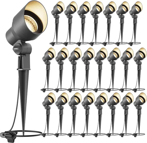 Vista 9 de VENUS MANUFACTURING Focos de paisaje de bajo voltaje de 12 V, 20 W, 145 lm