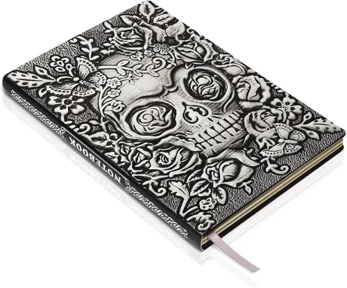 Vista 18 de DND - Cuaderno de diario de mazmorras y dragones, diario de cuero en relieve 3D con papel rayado, accesorios DND, regalos DND para mujeres, hombres