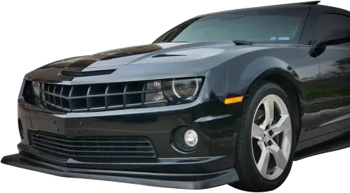 Vista 3 de IKON MOTORSPORTS, 2011 2012 - Protector de barbilla para parachoques delantero compatible con Chevy Camaro V8 SS 2010-2013, estilo Z28, sin pintar