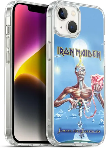 Vista 70 de Head Case Designs Funda de gel suave con licencia oficial de Iron Maiden Brave New World, compatible con Apple iPhone 7 Plus/iPhone 8 Plus Nuevo