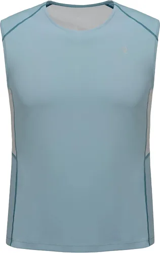 Vista 3 de Little Donkey Andy Camiseta sin mangas para hombre de entrenamiento y correr, de secado rápido, para gimnasio, musculosidad, fitness, Fiesta, M