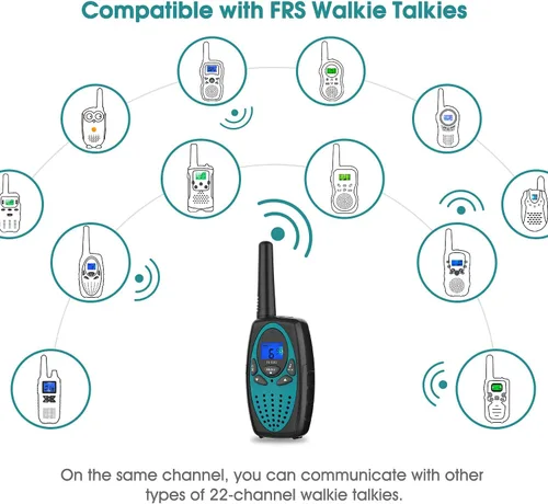 Vista 5 de Walkie Talkies de largo alcance Topsung M880, Radio bidireccional para adultos con pantalla LCD/Walkie Talkies resistentes con cancelación de ruido