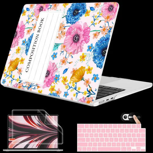 Vista 21 de Mektron Funda para MacBook Air 2025 M4 de 13.6 pulgadas A3240 Compatible con 2023 A2681 M2 2024 A3113 M3 Chip con Liquid Retina Display Touch ID