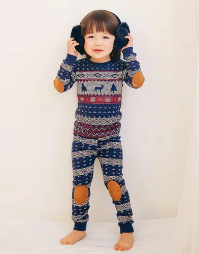 Vista 96 de VAENAIT BABY Infant Toddler Kids Adult Couple Family Matching Women Men Christmas Pjs Xmas Holiday Buffalo Plaid Pajama Set