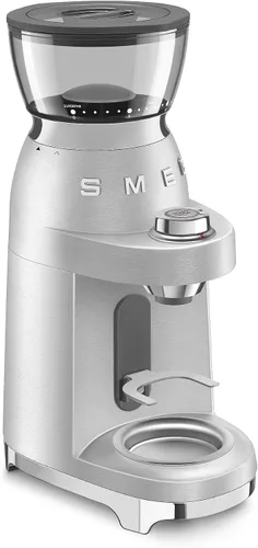 Vista 4 de SMEG Molinillo eléctrico de café expreso, acero inoxidable