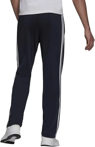 Vista 2 de adidas Men's Essentials Warm-up Open Hem 3-Stripes Tracksuit Bottoms