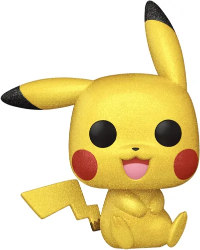 Vista 3 de Funko Pop! Games Pokemon Pikachu Waving - Colección Diamante