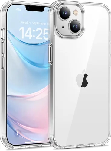 Vista 15 de USLAI Funda para iPhone 11, antiamarilleo, transparente
