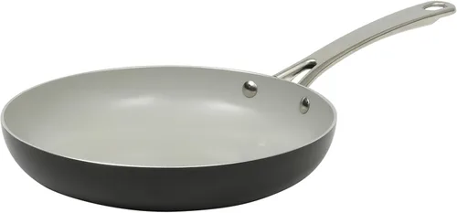 Vista 9 de Sur La Table Kitchen Essentials Potluck Porch - Sartén para saltear de 4.5 cuartos, sartén profunda para freír con tapa, aluminio, utensilios