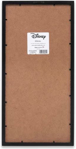Vista 3 de Disney Minnie Mouse Fa-Boo-Lous - Decoración de pared de madera enmarcada Rosa