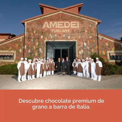 Vista 4 de Amedei Porcelana Barra de chocolate - Paquete de 2 - 1.75 onzas cada uno