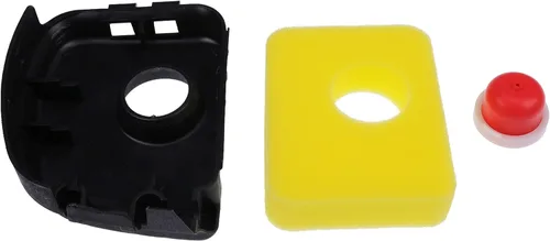 Vista 2 de Cubierta del filtro de aire 595660 799579 compatible con motores Briggs & Stratton 590581 08P502 08P602 09P602 09P602 09P702 Series Motores MTD Troy