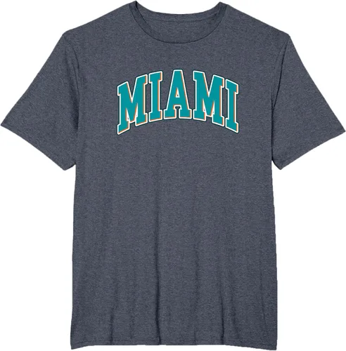 Vista 56 de Miami - Hometown Pride - Diseño retro - Camiseta clásica
