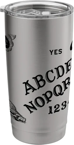 Vista 8 de Ouija Vaso aislado de acero inoxidable Neon Planchette