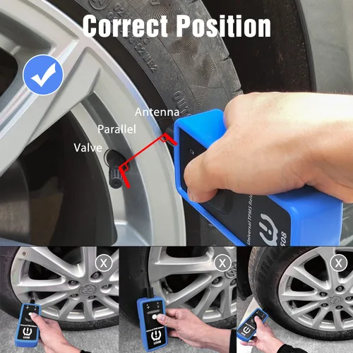Vista 8 de OBDResource Herramienta de reaprendizaje TPMS, herramienta de programación Tpm, herramienta de reinicio de sensores, herramienta de activación