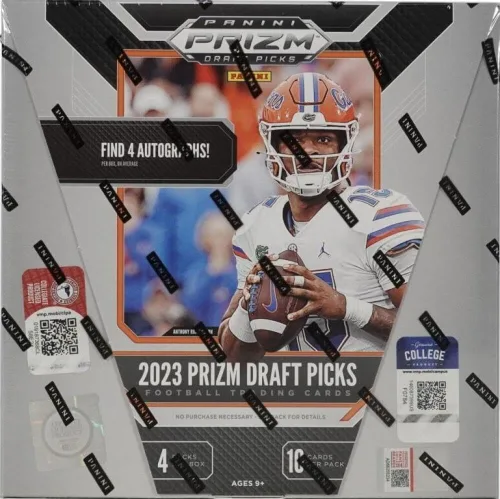 Vista 2 de Panini Prizm Draft Picks - Caja de fútbol universitario 2023