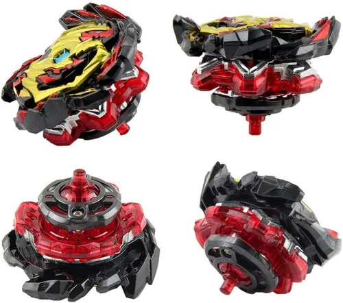 Vista 3 de Gyro Battling Tops Burst SuperKing, Lanzador de Giroscopio y Juego de Batalla con Agarre, Sistema de Capas DB de Giro a la Derecha, Set de Juguetes