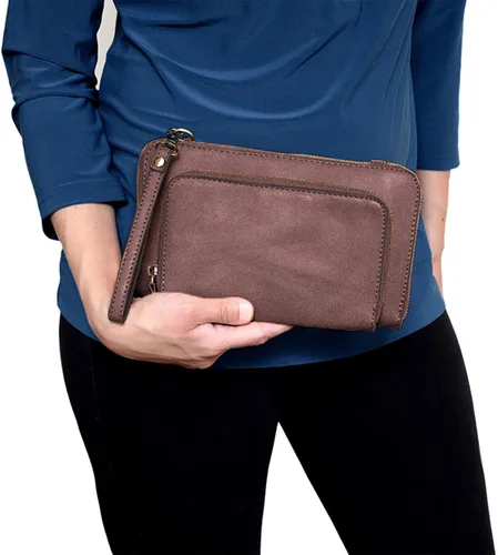 Vista 4 de Joy Susan Mini muñeca convertible cepillada con cremallera para mujer