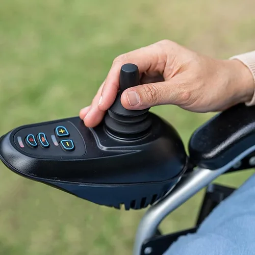 Vista 5 de MEETOOT Electric Wheelchair Joystick Controller Knob Compatible with PG Driver VSI, VR2, GC, and Remote Plus Joystick Controller for Mobility