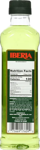 Vista 2 de Aceite de oliva extra virgen e aceite de girasol Iberia, 17 onzas líquidas
