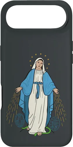 Vista 27 de Nuestra Señora de Gracia - Funda Milagrosa Virgen de la Medalla para iPhone 17